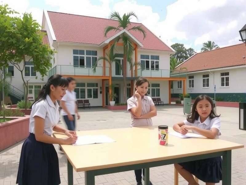 Basketball match in progress