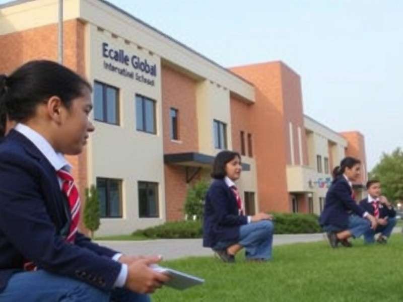 School library with books
